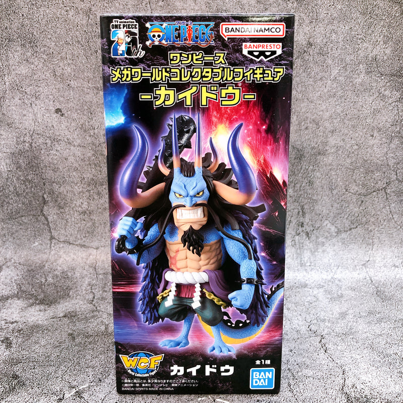 ONE PIECE MEGA World Collectable Figure Kaido BANPRESTO Japan Sealed FASTSHIP