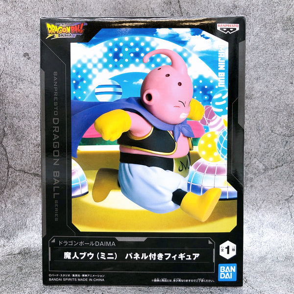 Dragon Ball Daima Majin Buu mini Figure with Panel Banpresto NEW