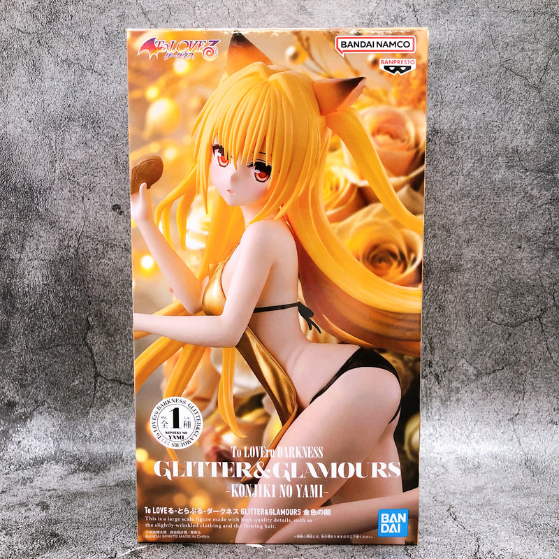 To Love Ru Darkness Golden Darkness GLITTER & GLAMOURS BANPRESTO NEW FASTSHIP