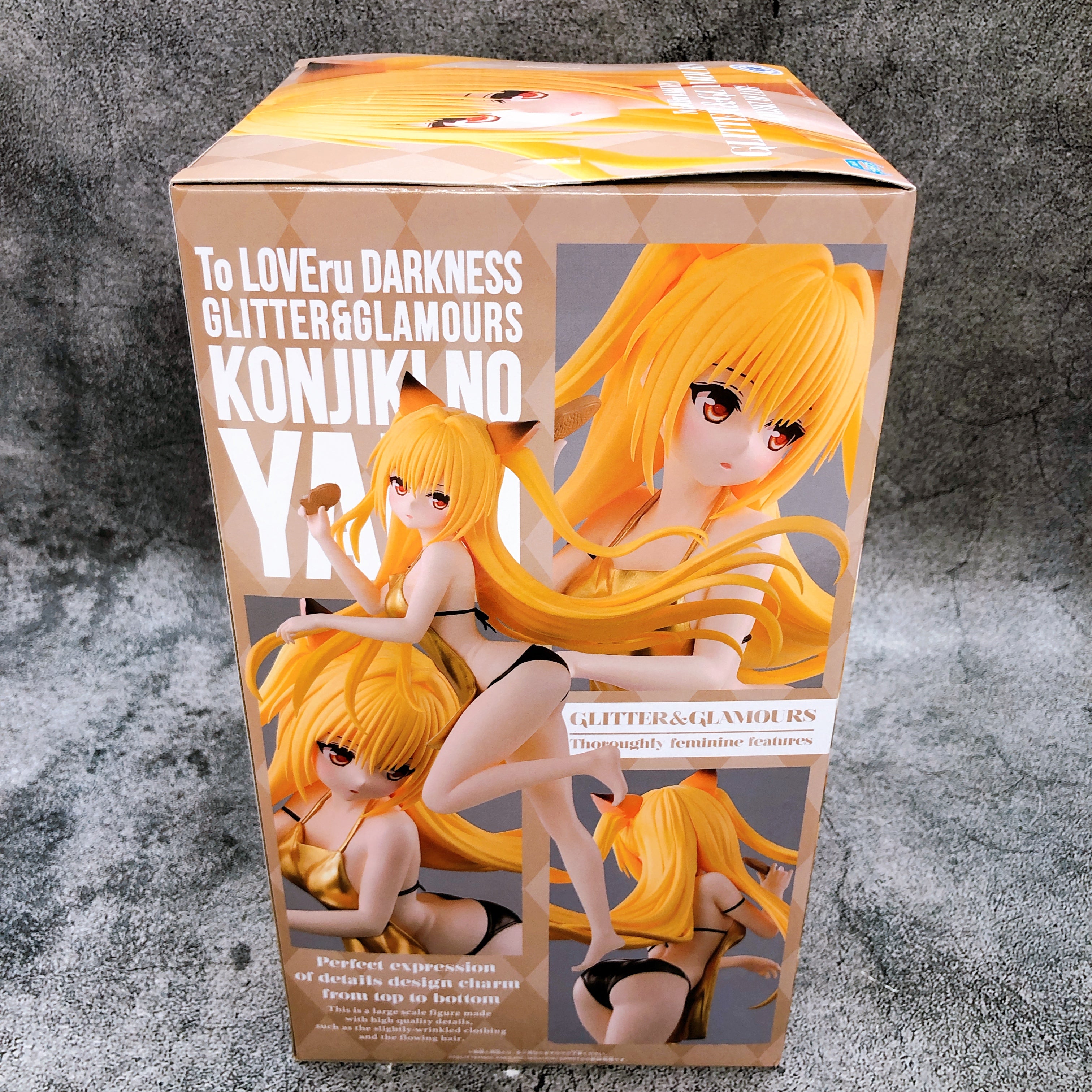 To Love Ru Darkness Golden Darkness GLITTER & GLAMOURS BANPRESTO NEW F