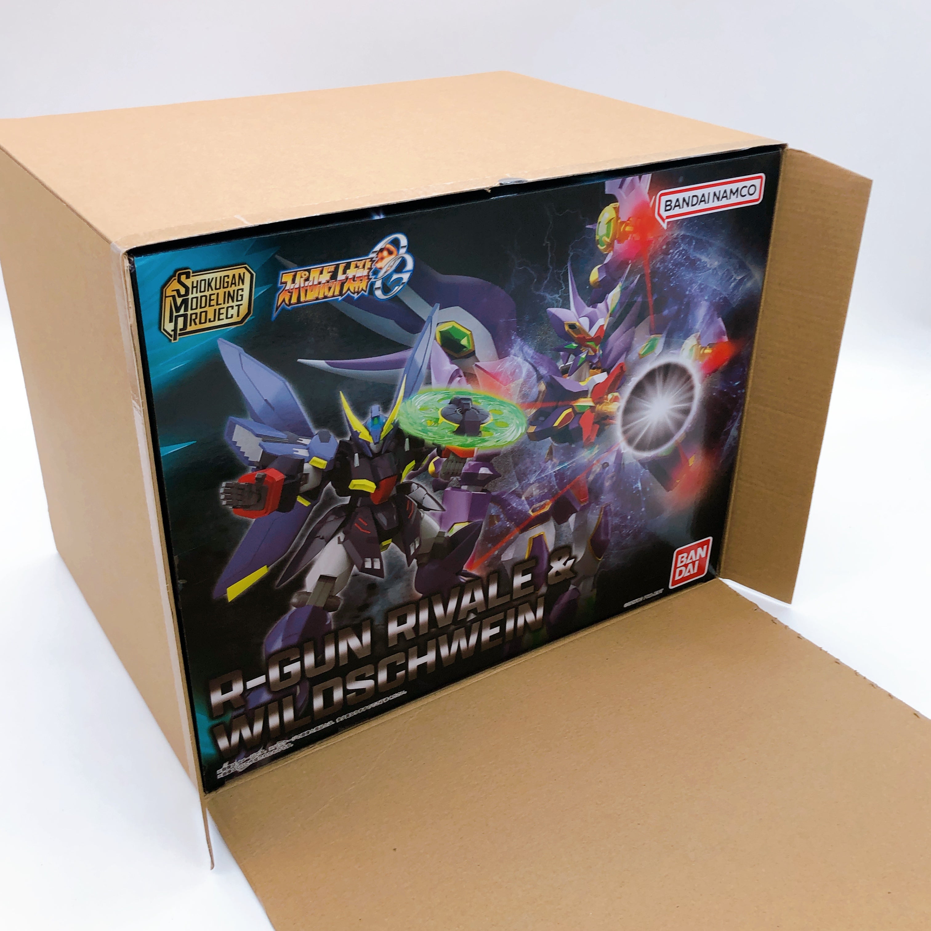 SMP R-GUN Rivale & Wildschwein Super Robot Wars OG Model Kit Premium B