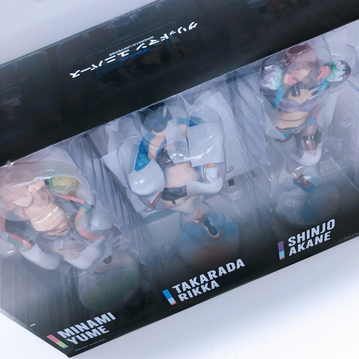 GRIDMAN UNIVERSE Dreamy Divas Ver. 1/7 Scale Figure Set Solarain Japan AUTHENTIC