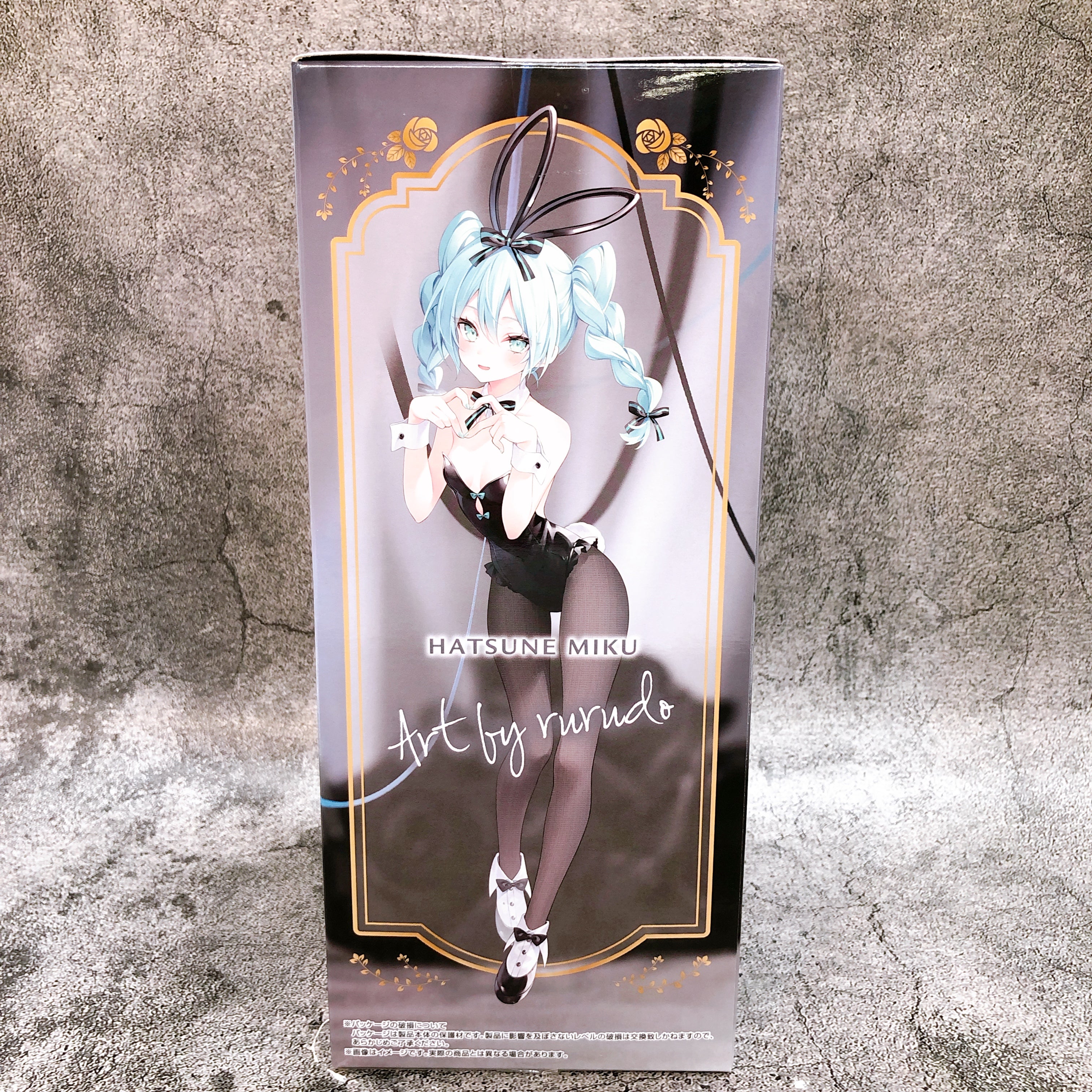 Hatsune Miku rurudo WHITE ver. BiCute Bunnies Figure FuRyu Japan NEW FASTSHIP