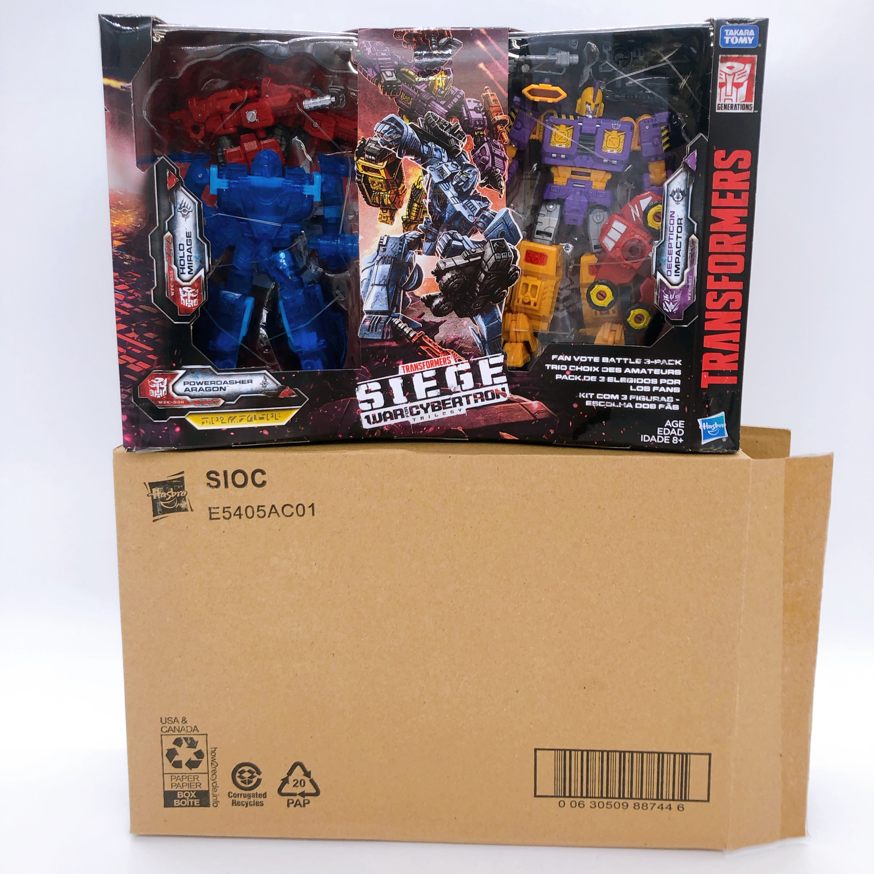 Transformers War for Cybertron Siege Fan Vote Battle 3-Pack Action Figure Hasbro