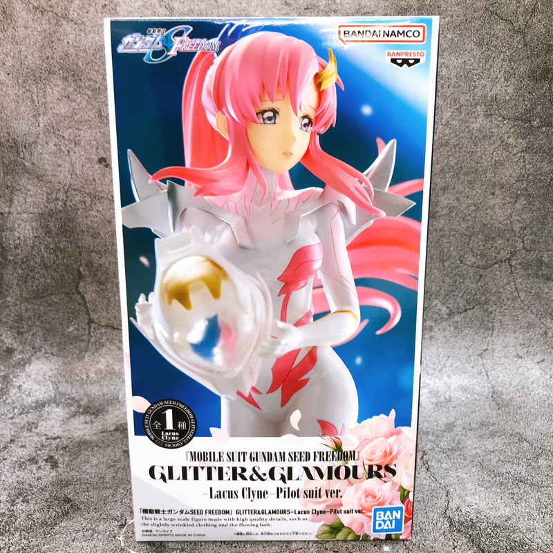 Gundam SEED FREEDOM Lacus Clyne Pilot suit ver. GLITTER & GLAMOURS BANPRESTO NEW