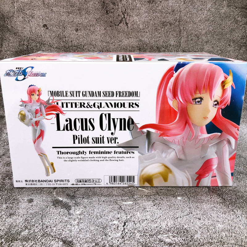 Gundam SEED FREEDOM Lacus Clyne Pilot suit ver. GLITTER & GLAMOURS BANPRESTO NEW