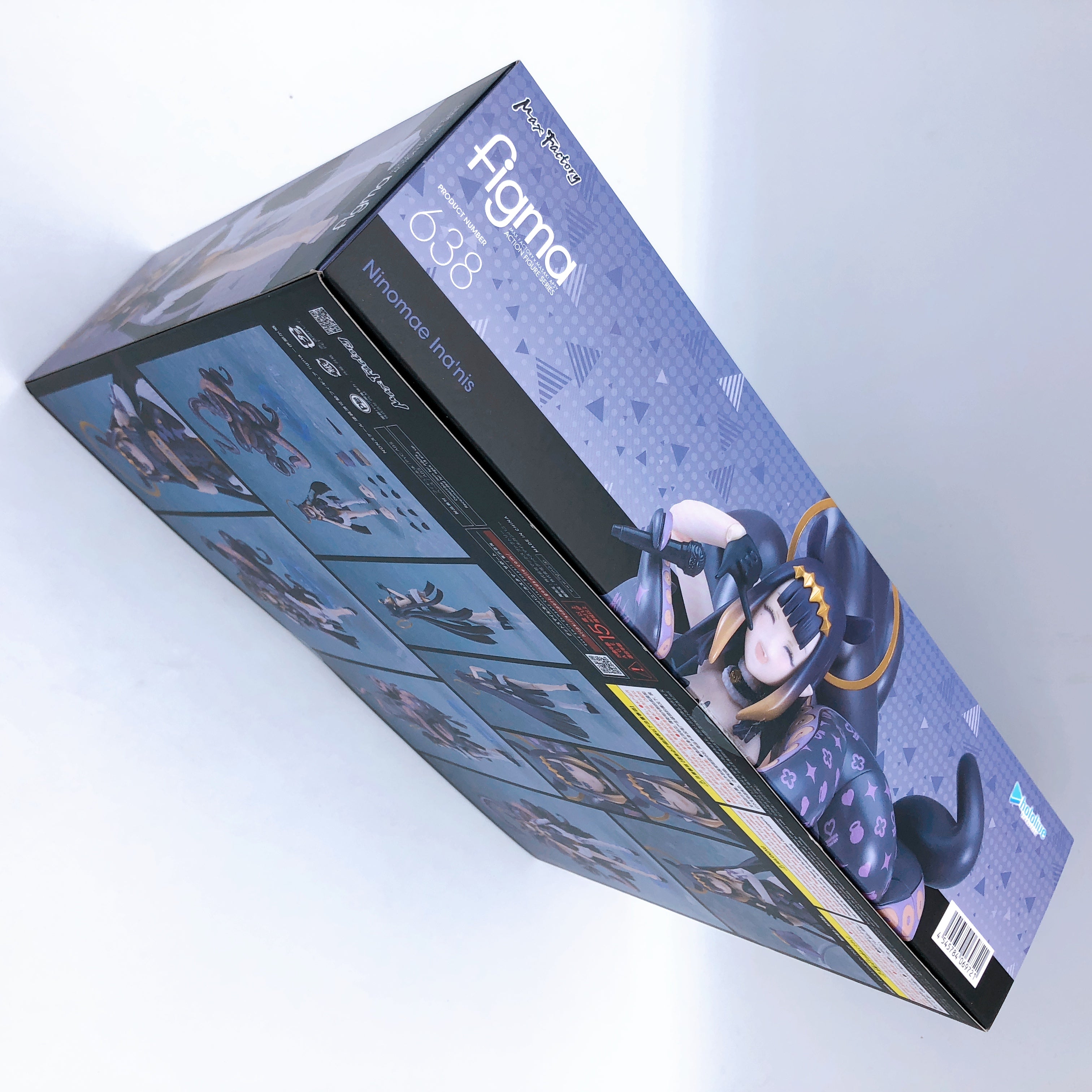 Hololive Ninomae Ina'nis figma 638 Action Figure Max Factory Japan AUTHENTIC