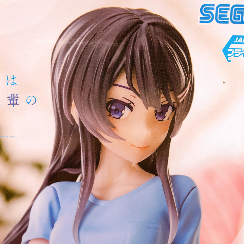 Rascal Does Not Dream of Bunny Girl Senpai Mai Sakurajima Pajama Figure SEGA NEW