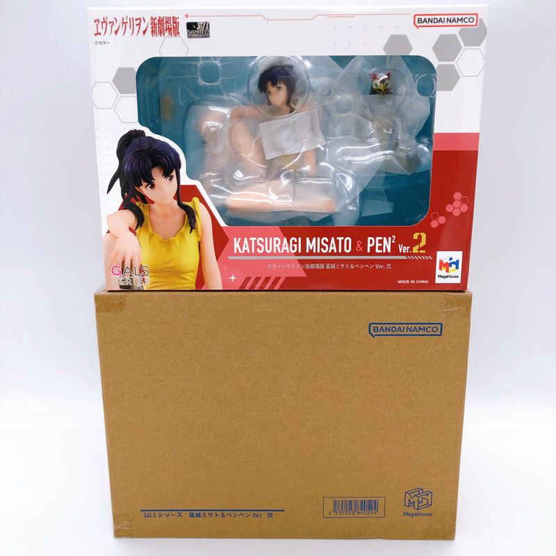 Evangelion Misato Katsuragi & PenPen Ver.2 Gals Series Figure MegaHouse Japan