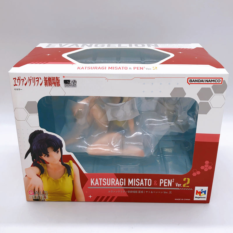 Evangelion Misato Katsuragi & PenPen Ver.2 Gals Series Figure MegaHouse Japan