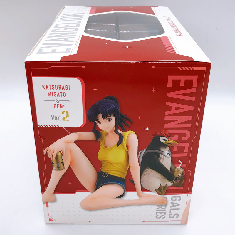 Evangelion Misato Katsuragi & PenPen Ver.2 Gals Series Figure MegaHouse Japan