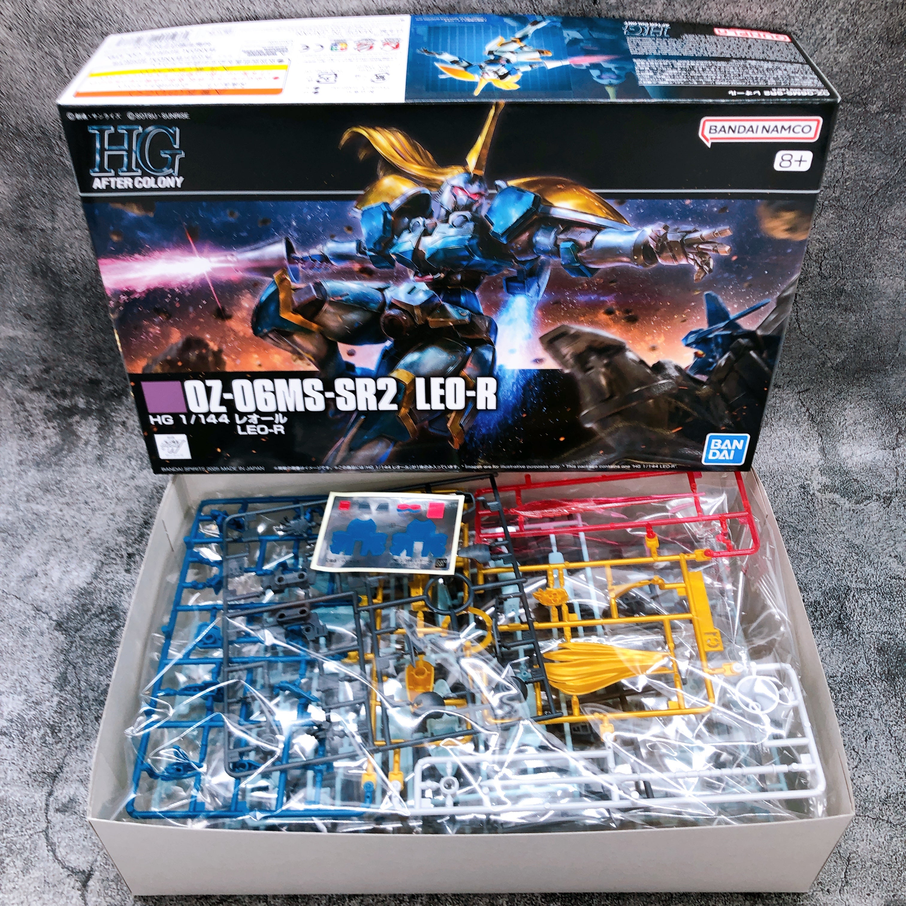 HG 1/144 LEO-R OZ-06MS-SR2 Gundam W Model Kit Premium Bandai Japan NEW FASTSHIP