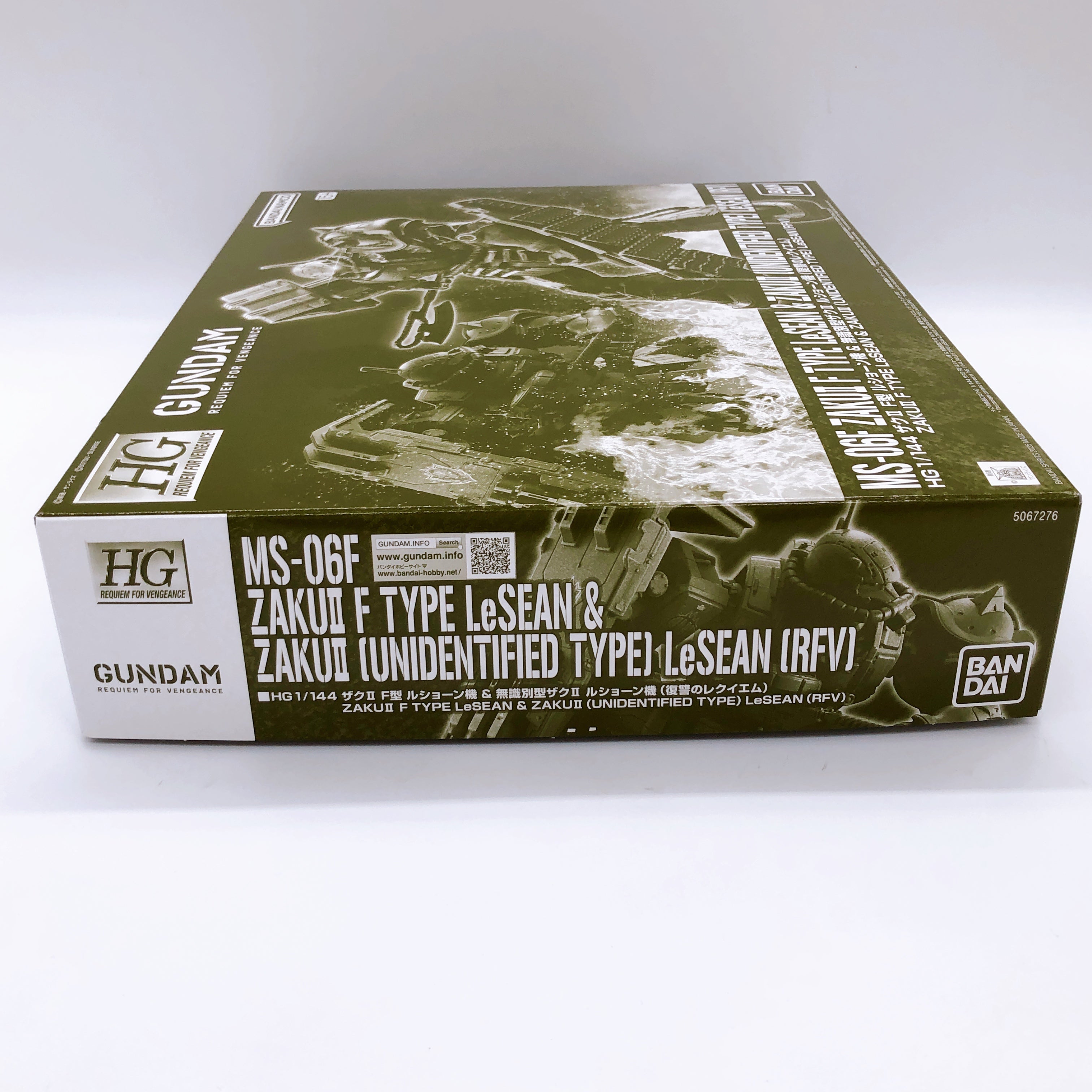 HG 1/144 Zaku II F Type LeSEAN & Unidentified Type RFV Kit Premium Bandai NEW