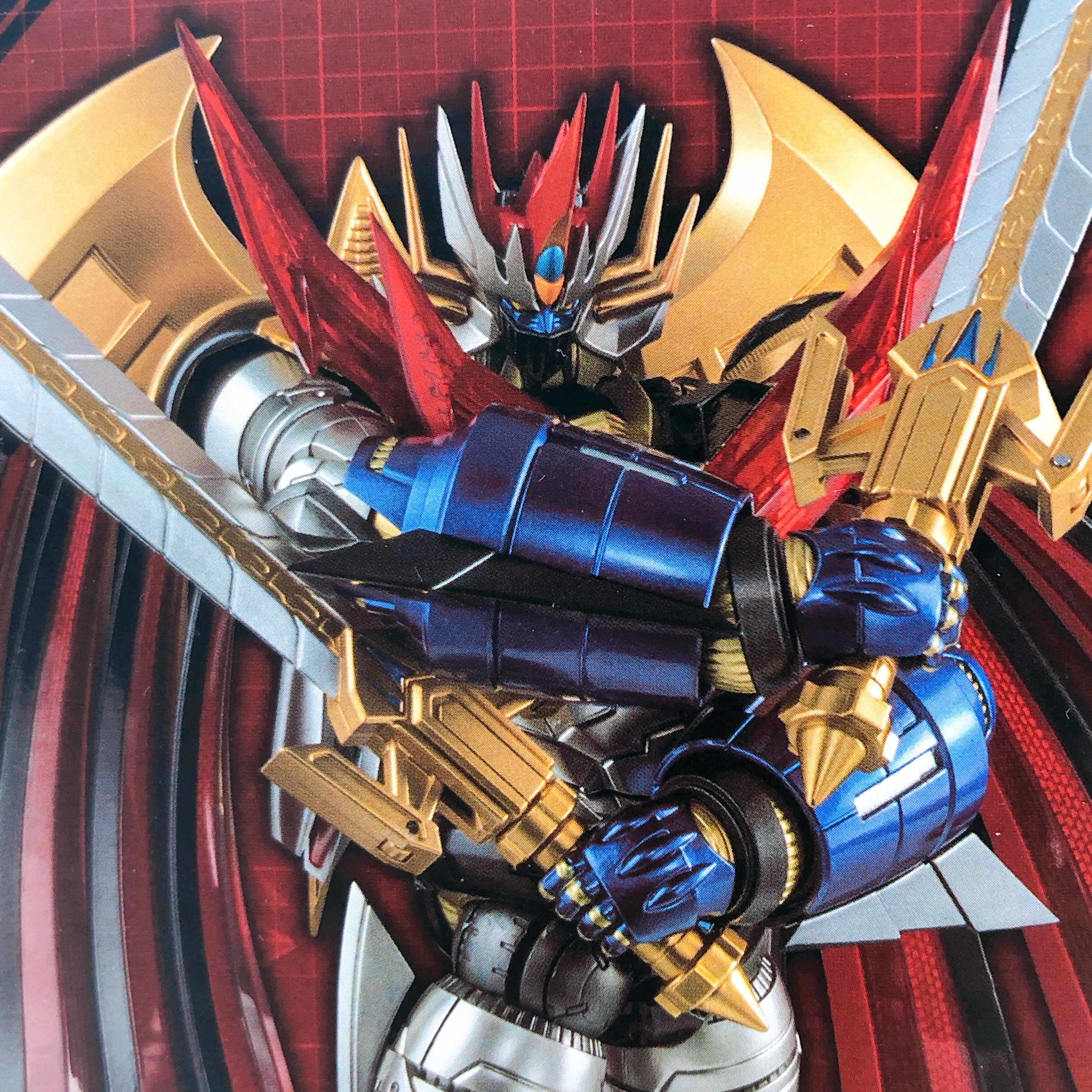 Super Robot Wars V Mazin Emperor G RIOBOT Action Figure Includes bonus item