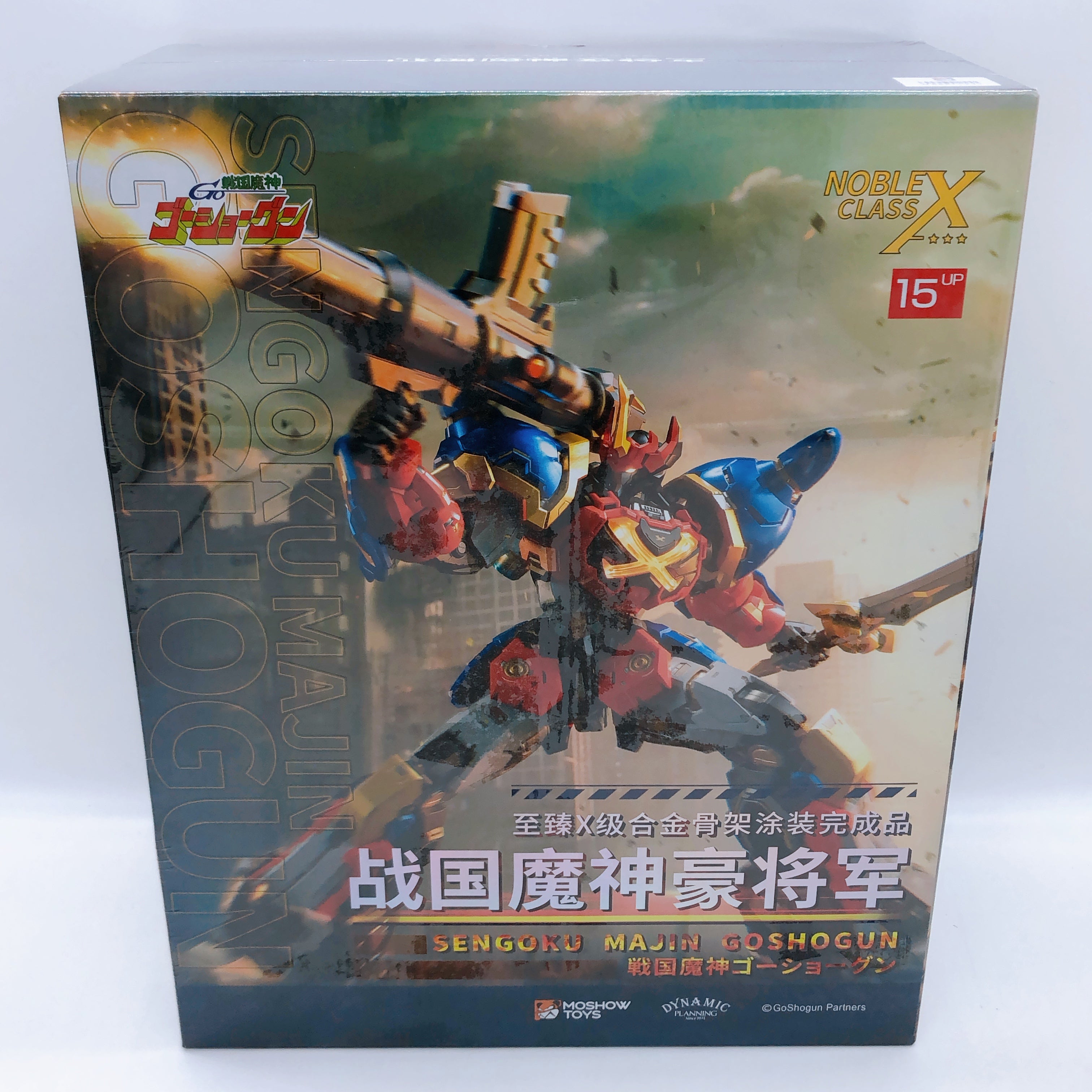 Sengoku Majin Goshogun Noble Class X Action Figure MOSHOWTOYS Japan Sealed NEW