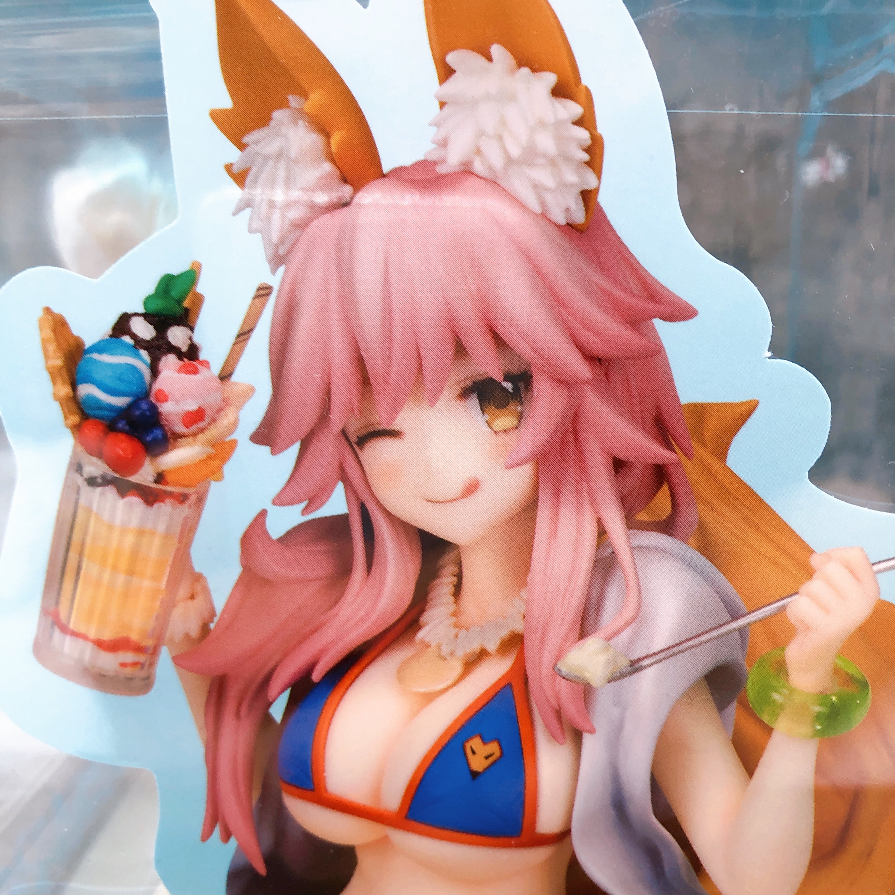 Fate Grand Order Lancer Tamamo no Mae Figure FLARE Japan AUTHENTIC FGO Anime
