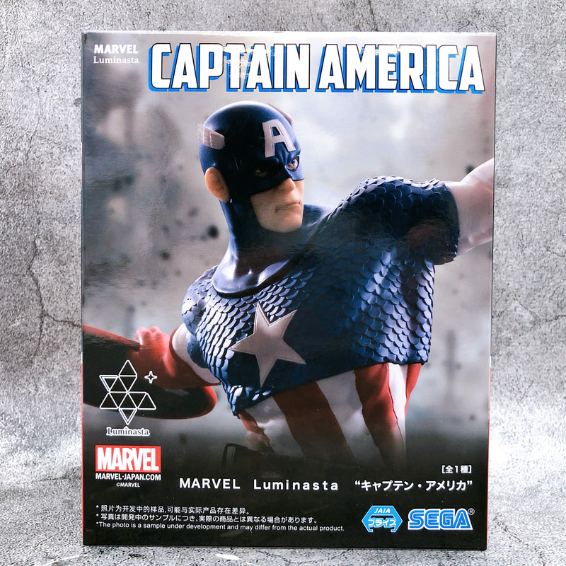 MARVEL Captain America Luminasta Figure SEGA Japan NEW