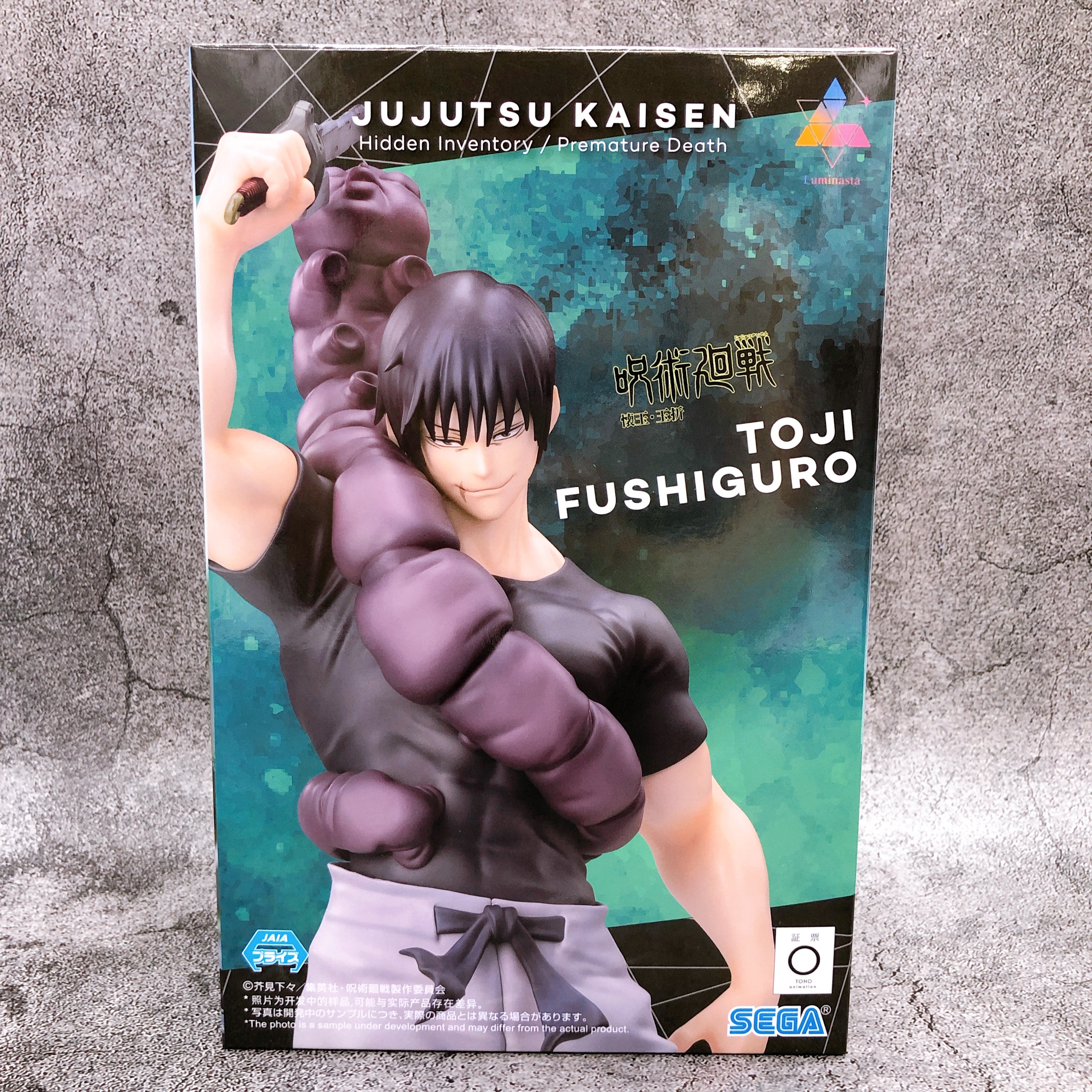 Jujutsu Kaisen Kaigyoku Gyokusetsu Toji Fushiguro Rinsen Reissue Figure NEW