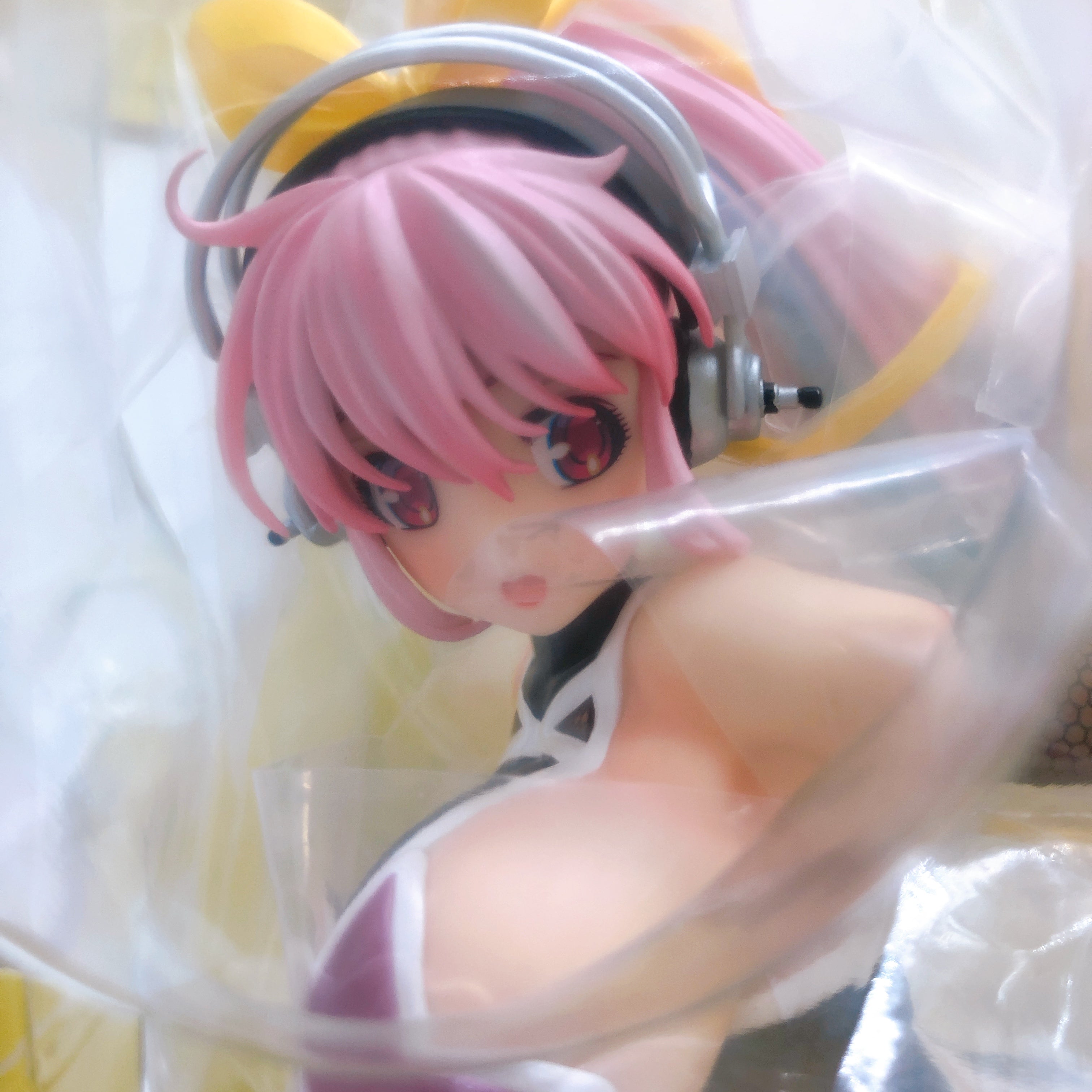 (w/Bonus) CAworks Taimanin RPG x Super Sonico Figure Chara Ani Limited Set NEW
