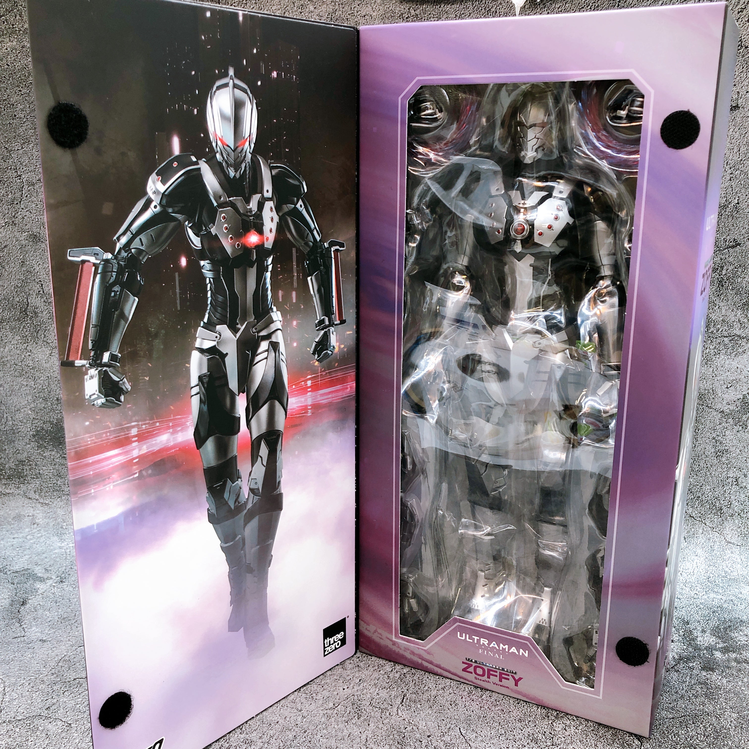 Ultraman Final 1/6 Suit ZOFFY Stealth Version Figzero Action Figure Threezero
