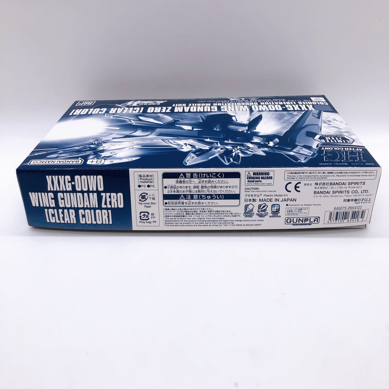 HG 1/144 Wing Gundam Zero Clear Color Limited Model Kit Bandai Japan FASTSHIP