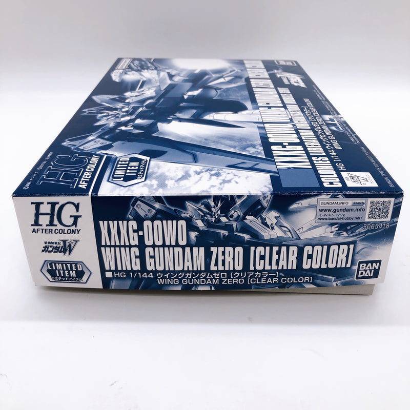 HG 1/144 Wing Gundam Zero Clear Color Limited Model Kit Bandai Japan FASTSHIP