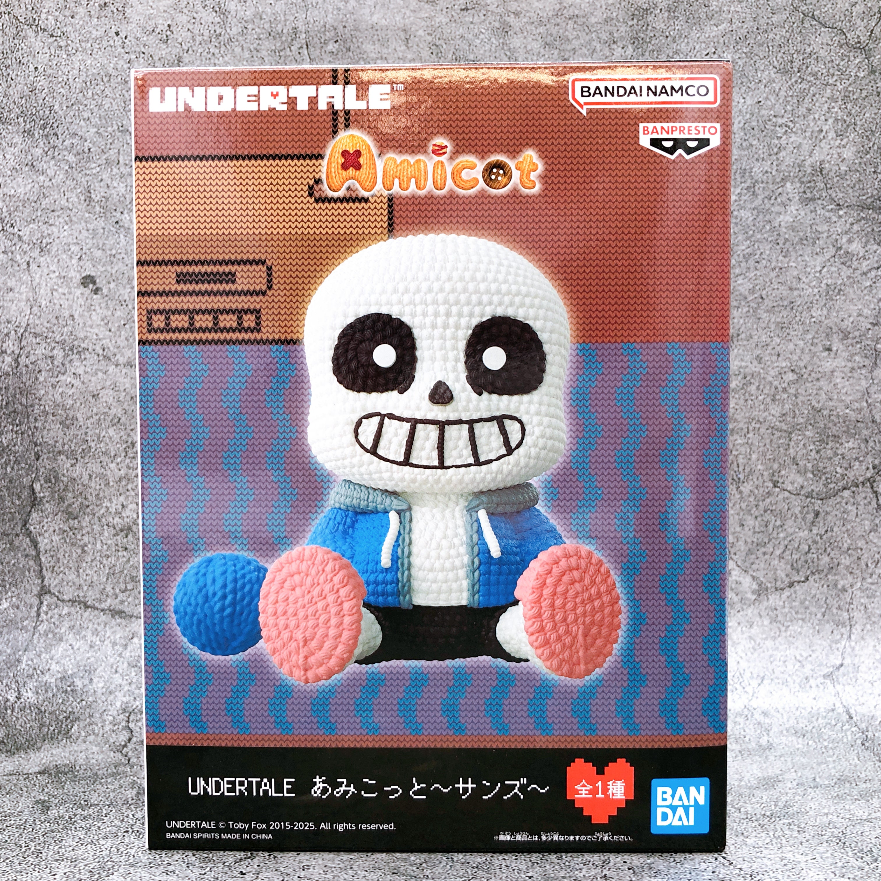 UNDERTALE Sans Amicot Prize Figure BANPRESTO NEW FASTSHIP