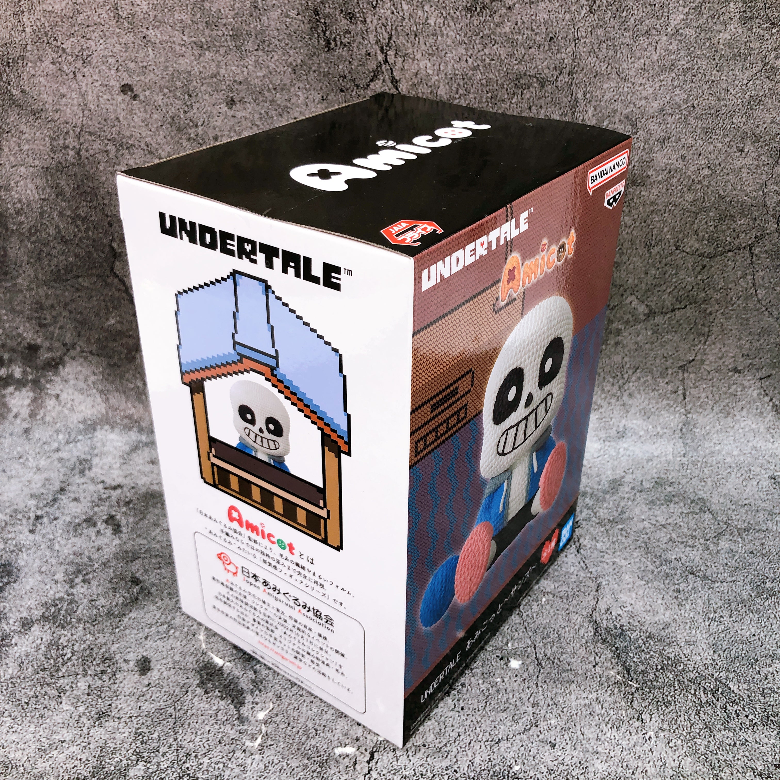 UNDERTALE Sans Amicot Figure BANPRESTO Japan Sealed NEW