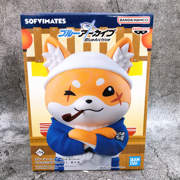 Blue Archive Shiba Taisho Big SOFVIMATES BANPRESTO Japan Sealed NEW FASTSHIP