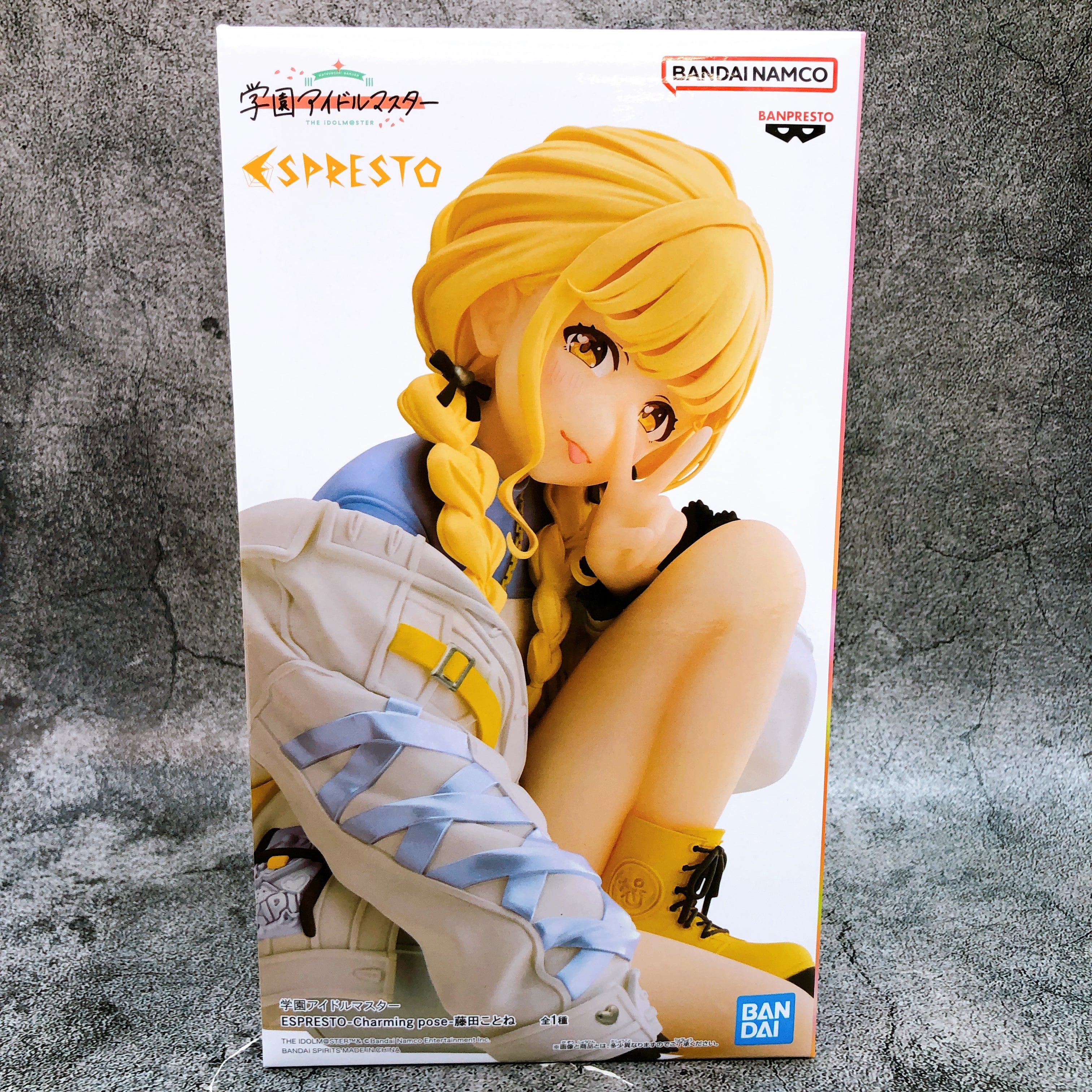 Gakuen iDOLM@STER Kotone Fujita ESPRESTO Charming Pose Figure BANPRESTO FASTSHIP