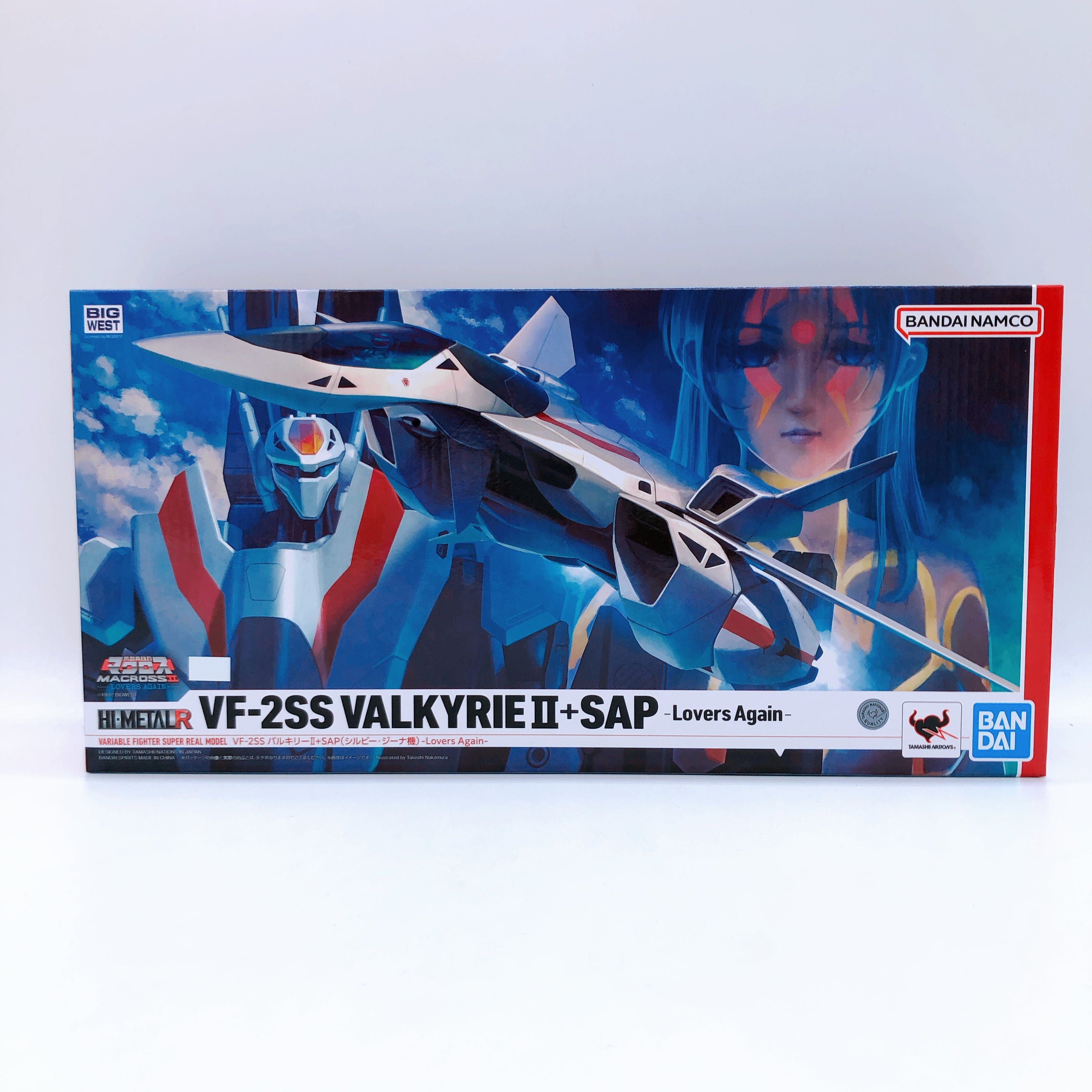 HI-METAL R Super Dimension Fortress Macross II VF-2SS ValkyrieII ＋ SAP BANDAI