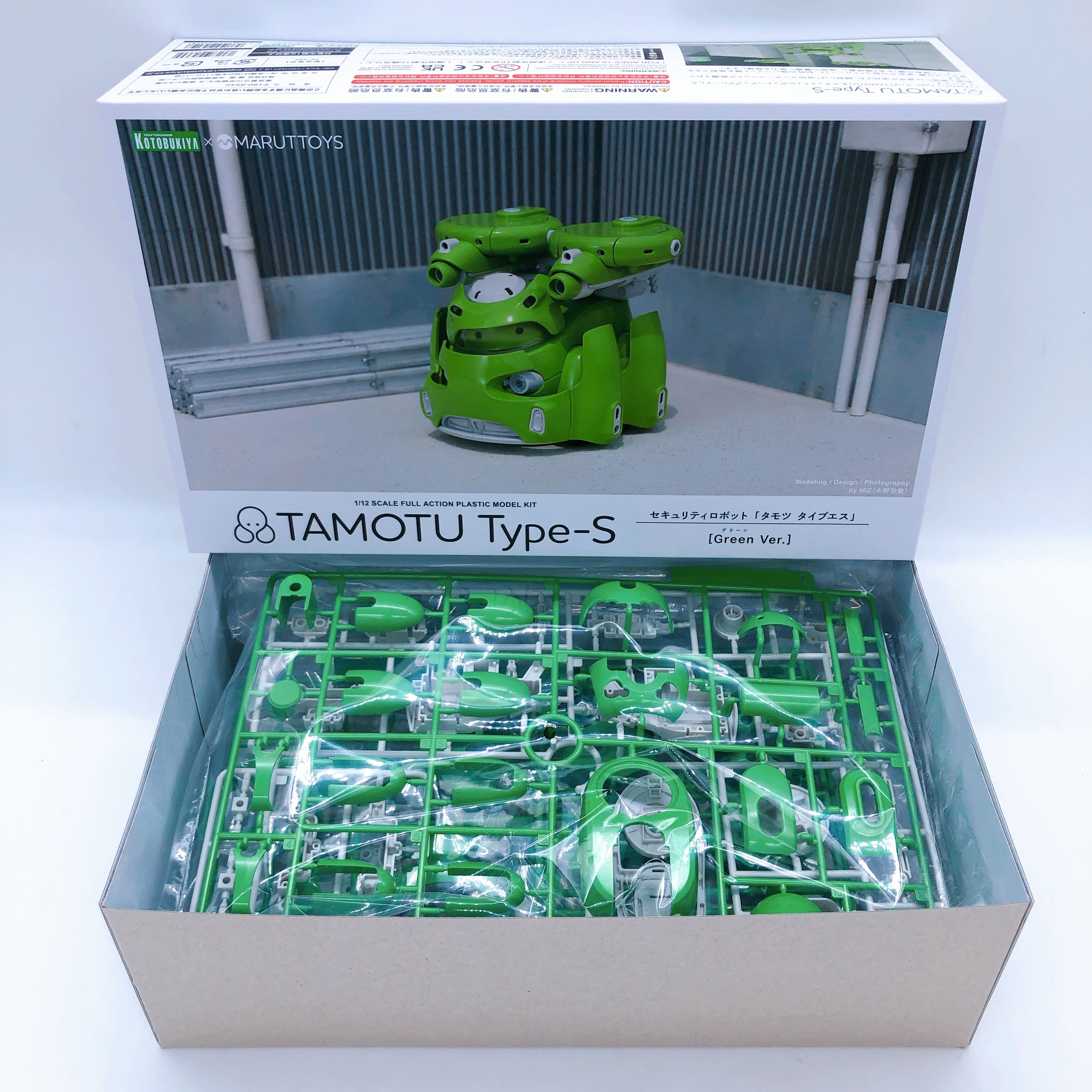 Maruttoys TAMOTU Type-S Green Ver 1/12 Scale Model Kit KOTOBUKIYA Limited NEW