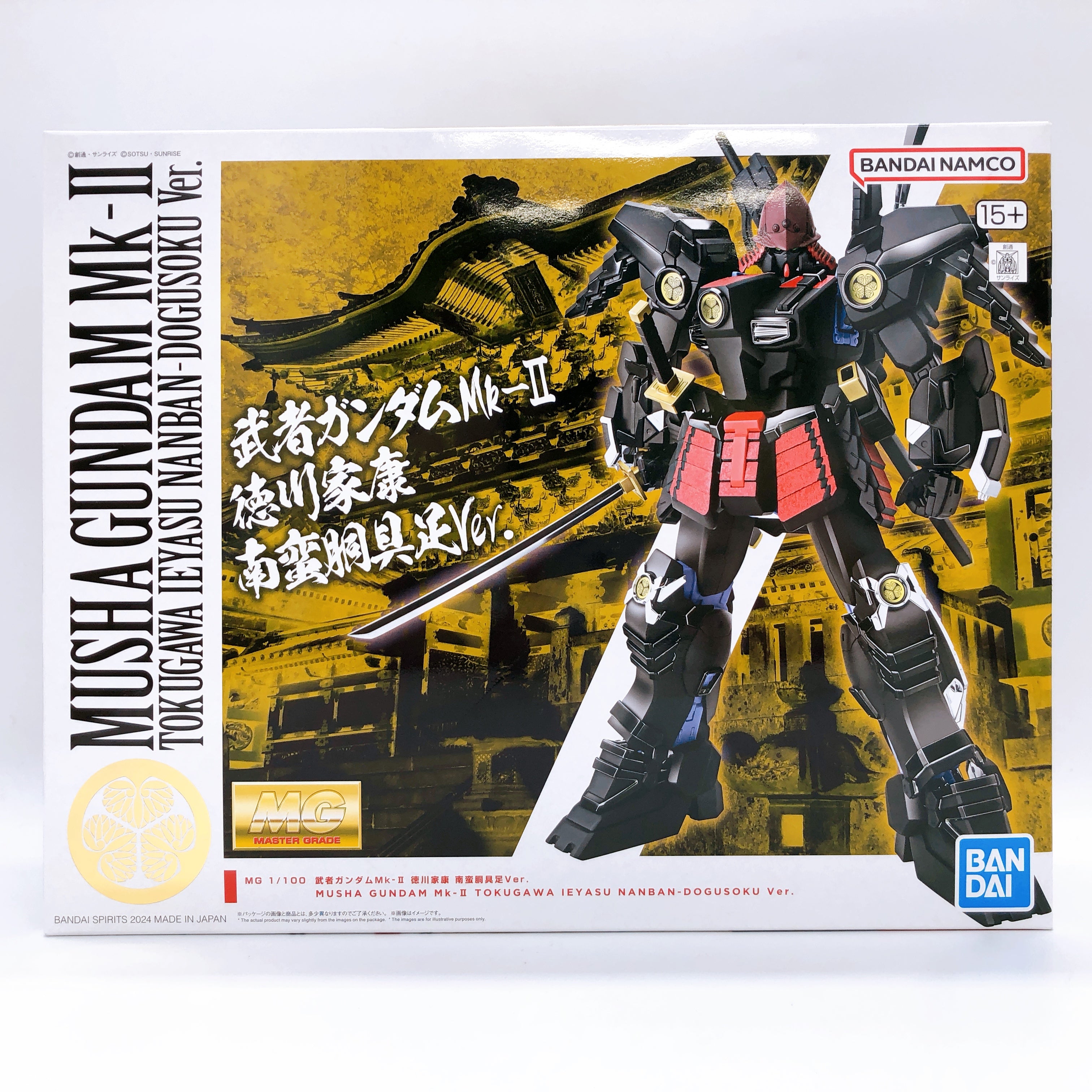 MG 1/100 Musha Gundam Mk-II Tokugawa Ieyasu Nanban Dogusoku Ver Kit Bandai NEW