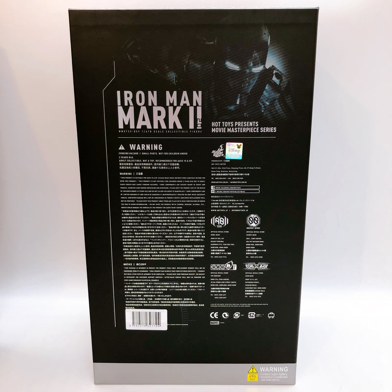 HOT TOYS IRON MAN MARK 2 II 2.0 DIECAST MMS733-D59 Marvel 1/6 Action Figure NEW