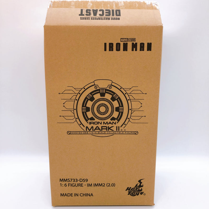 HOT TOYS IRON MAN MARK 2 II 2.0 DIECAST MMS733-D59 Marvel 1/6 Action Figure NEW