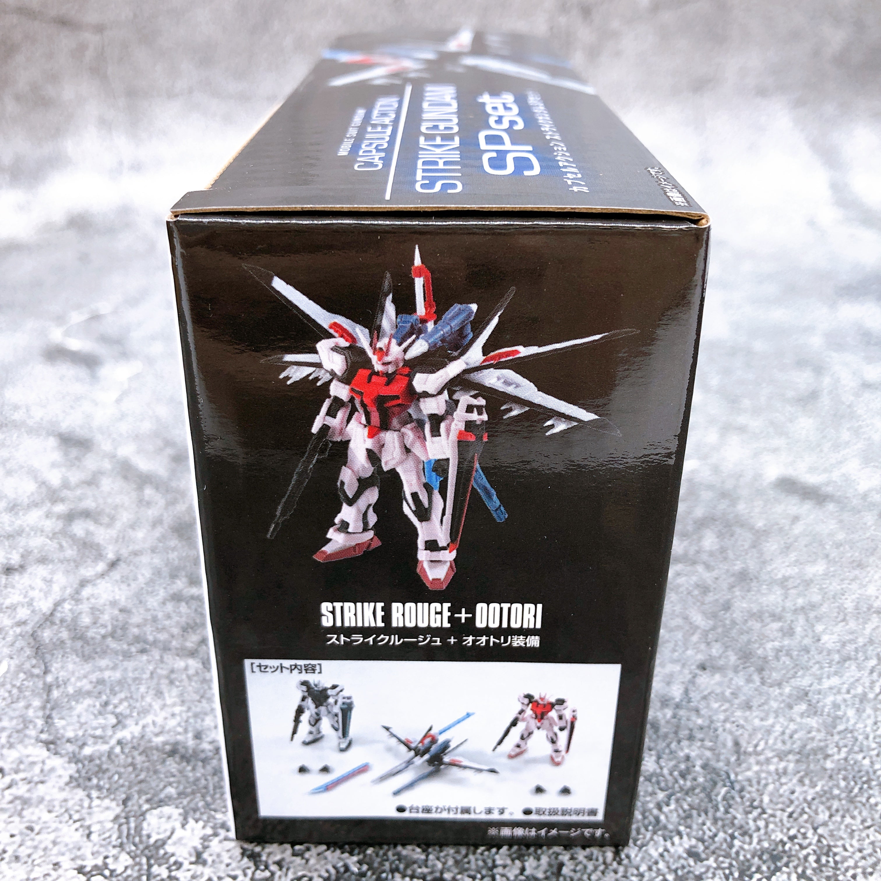 Capsule Action Strike Gundam SP Set Premium Bandai Mobile Suit Gundam Figure NEW