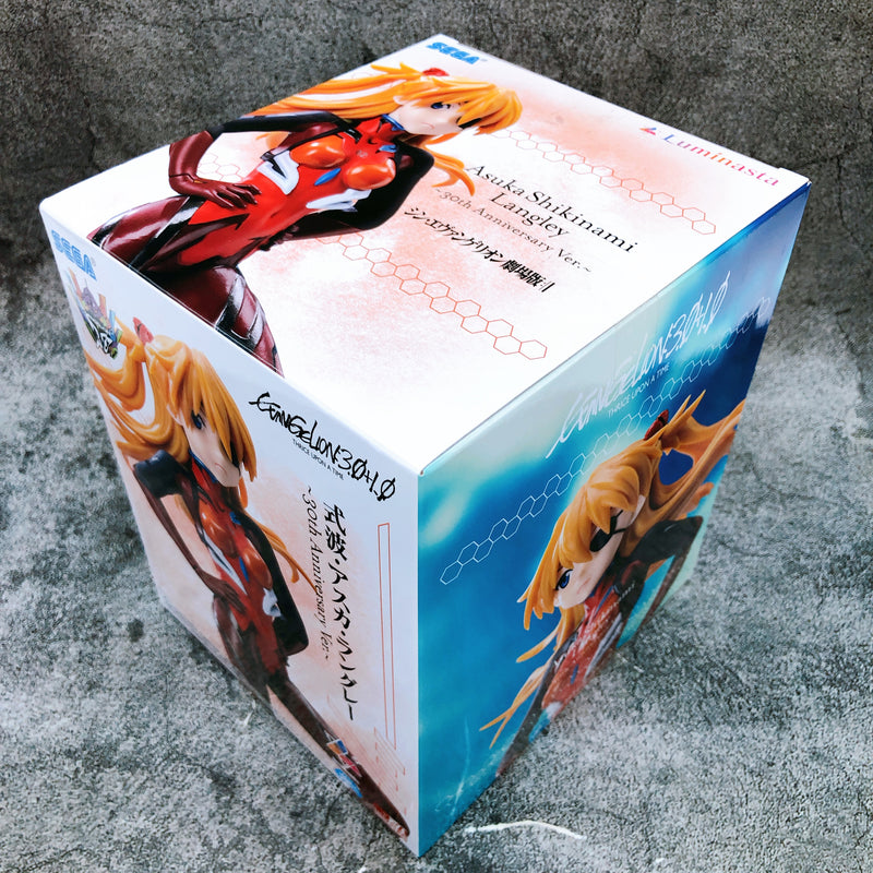 Evangelion Asuka Shikinami Langley 3.0+1.0 Thrice Upon Luminasta Figure SEGA NEW