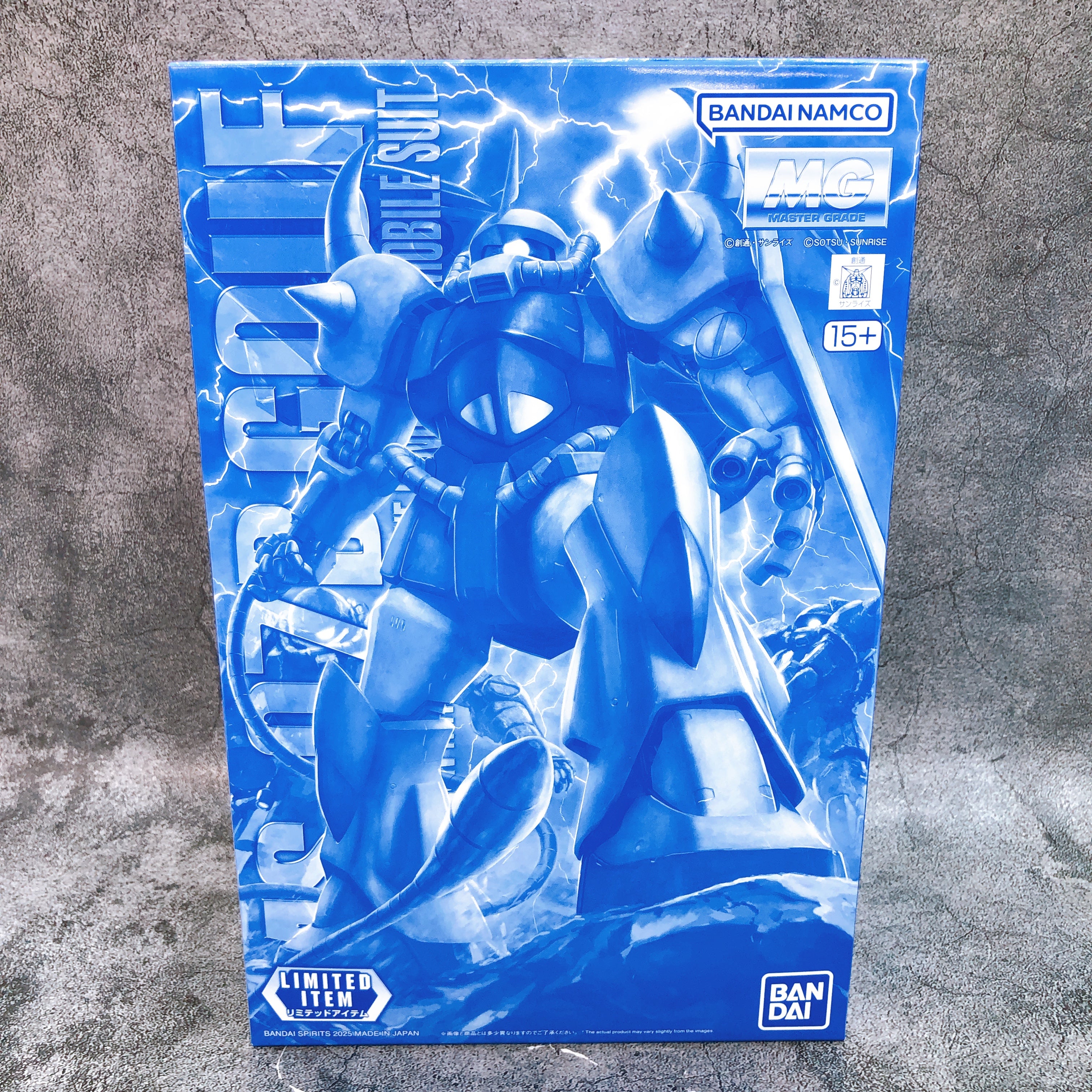 MG 1/100 MS-07B Gouf Ver. 2.0 Clear Color Limited Model Kit Bandai NEW FASTSHIP