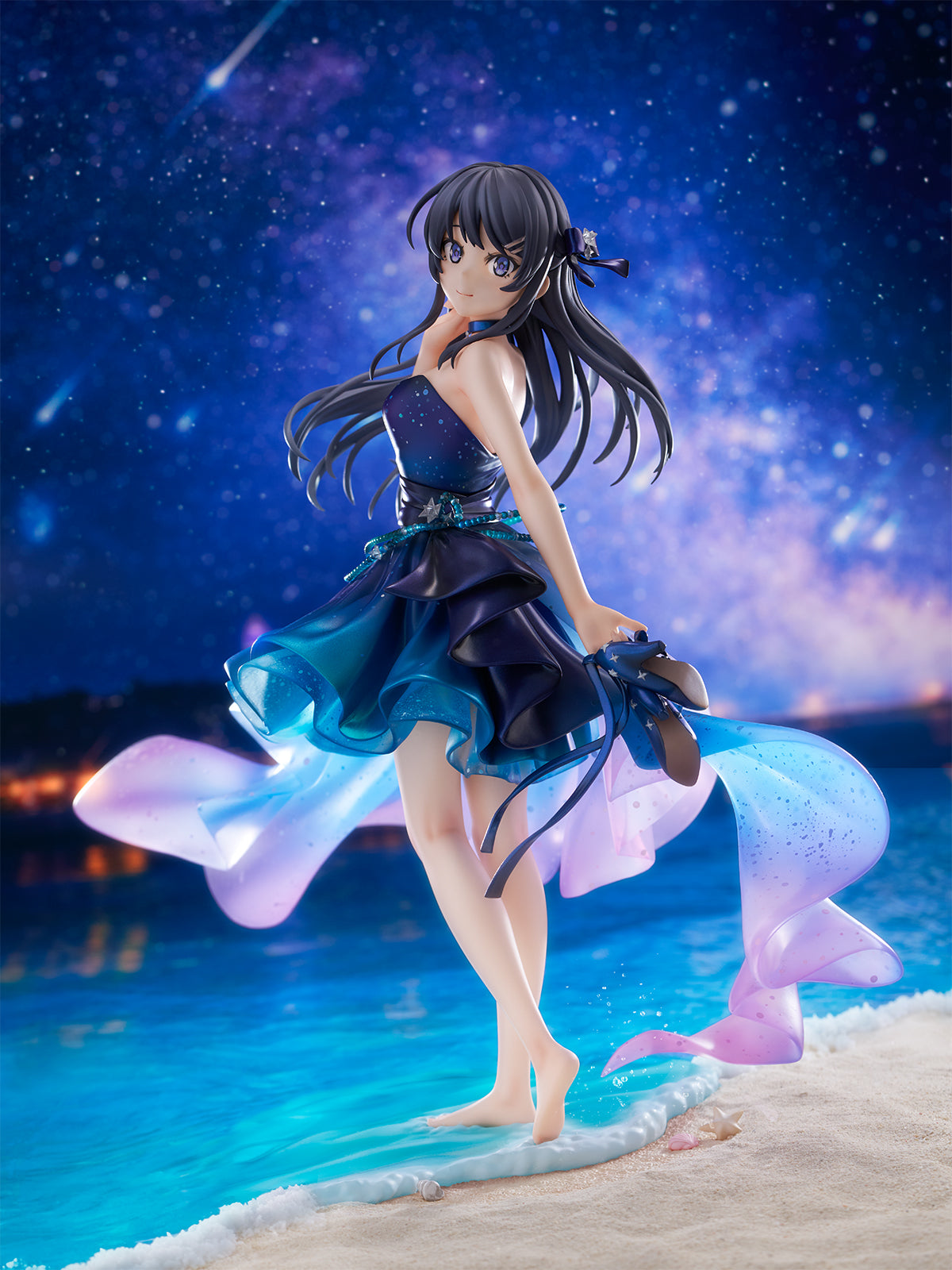 Bunny Girl Senpai Sakurajima Mai Starry Dress 1/7 Scale Shibuya Scramble Figure