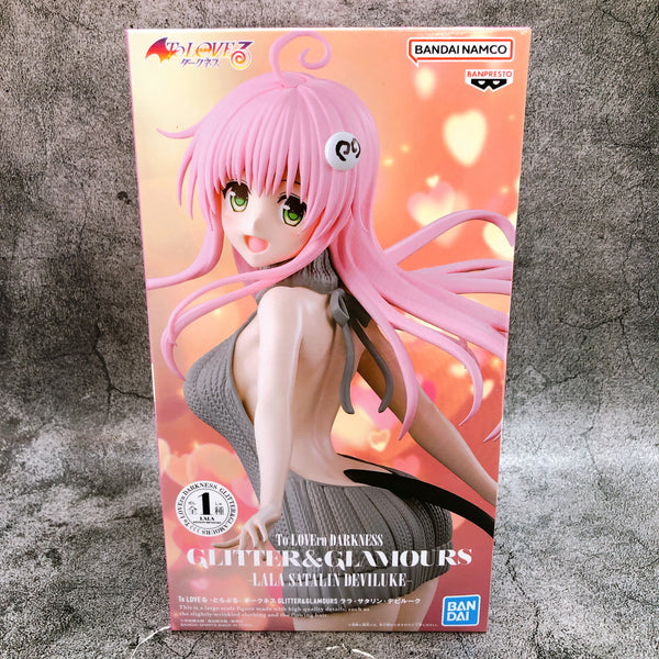 To Love Ru Darkness Lala Satalin Deviluke GLITTER & GLAMOURS Figure Sealed NEW