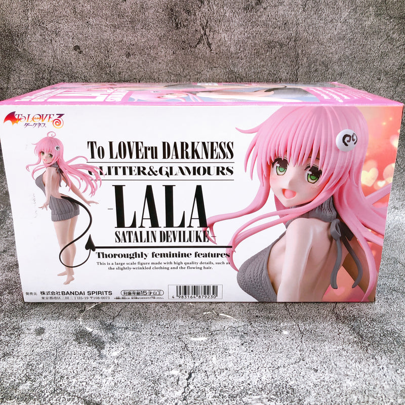 To Love Ru Darkness Lala Satalin Deviluke GLITTER & GLAMOURS Figure Sealed NEW