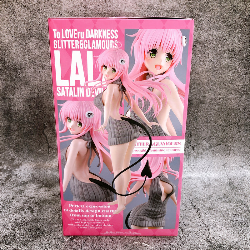 To Love Ru Darkness Lala Satalin Deviluke GLITTER & GLAMOURS Figure Sealed NEW