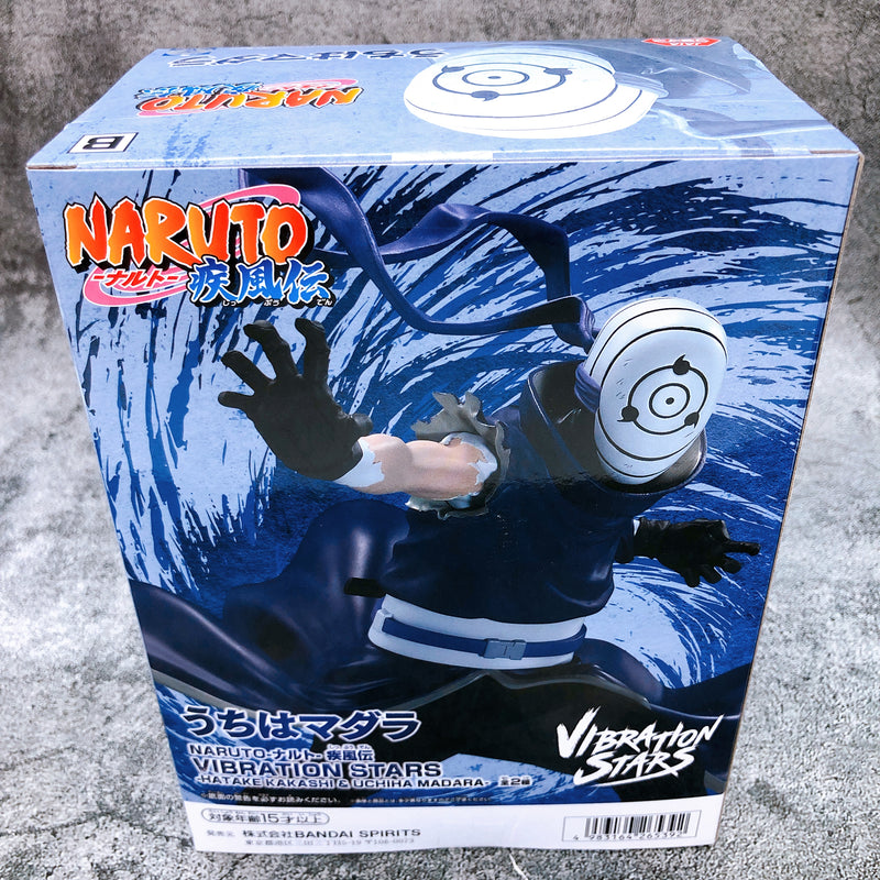 Naruto Shippuden Madara Uchiha Mask ver. VIBRATION STARS Banpresto Figure NEW