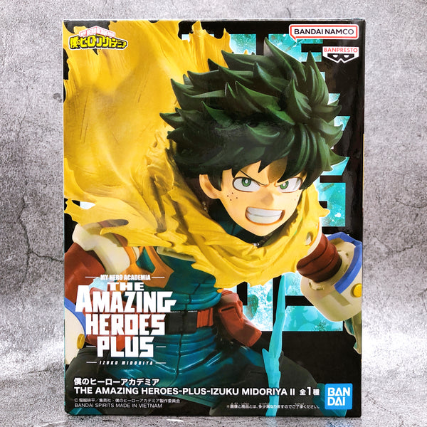 My Hero Academia THE AMAZING HEROES PLUS Izuku Midoria II Figure BANPRESTO NEW