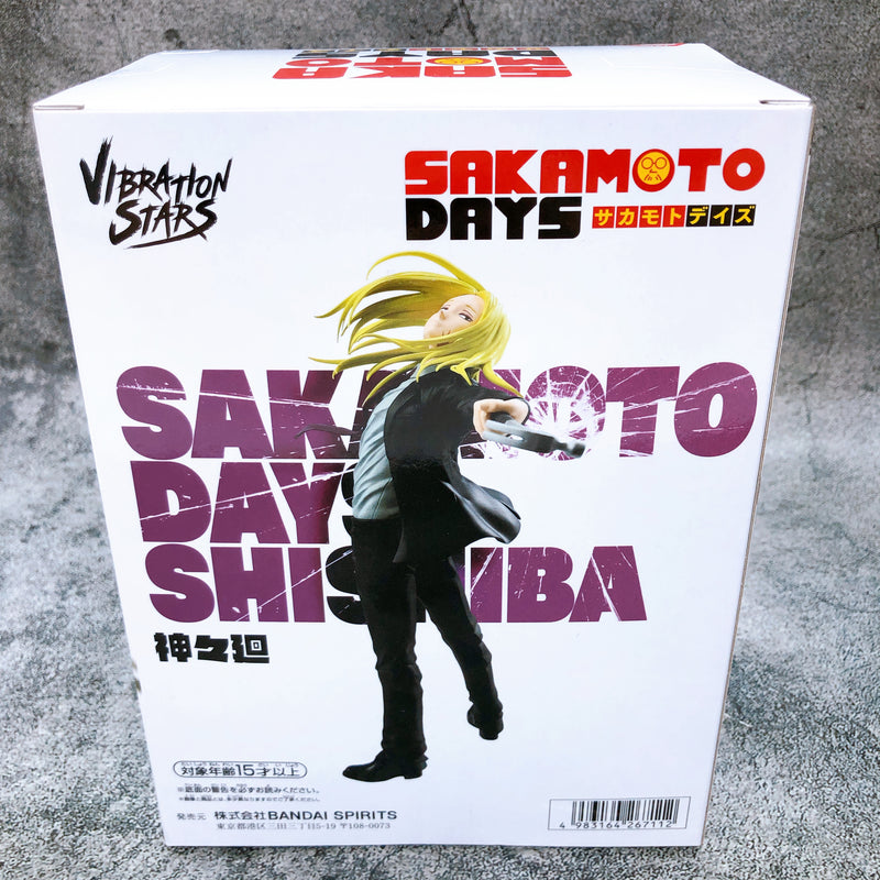 SAKAMOTO DAYS Shishiba VIBRATION STARS BANPRESTO Japan Sealed NEW FASTSHIP