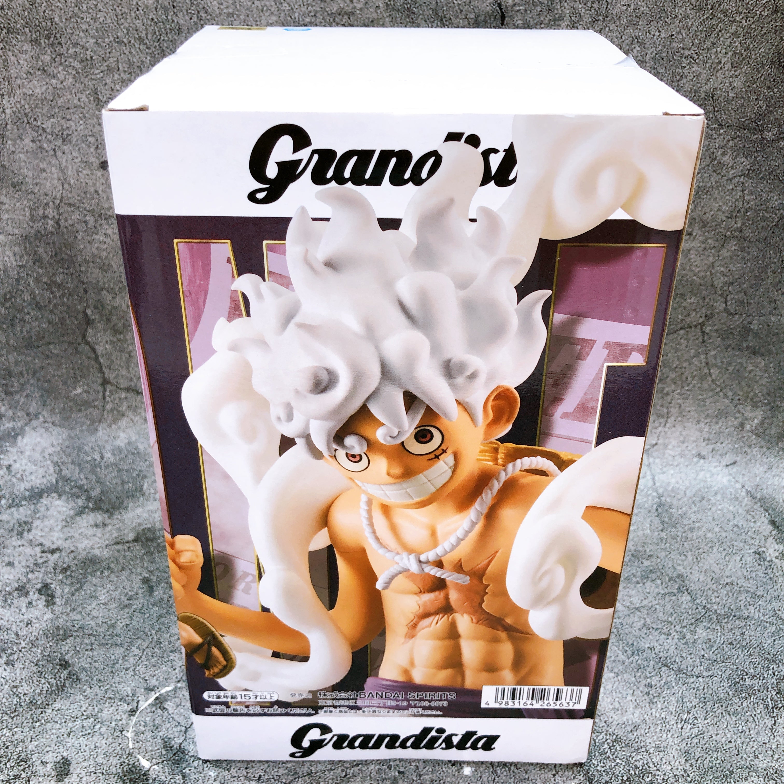 ONE PIECE Monkey D. Luffy Gear5 Grandista Figure Banpresto Japan Sealed FASTSHIP