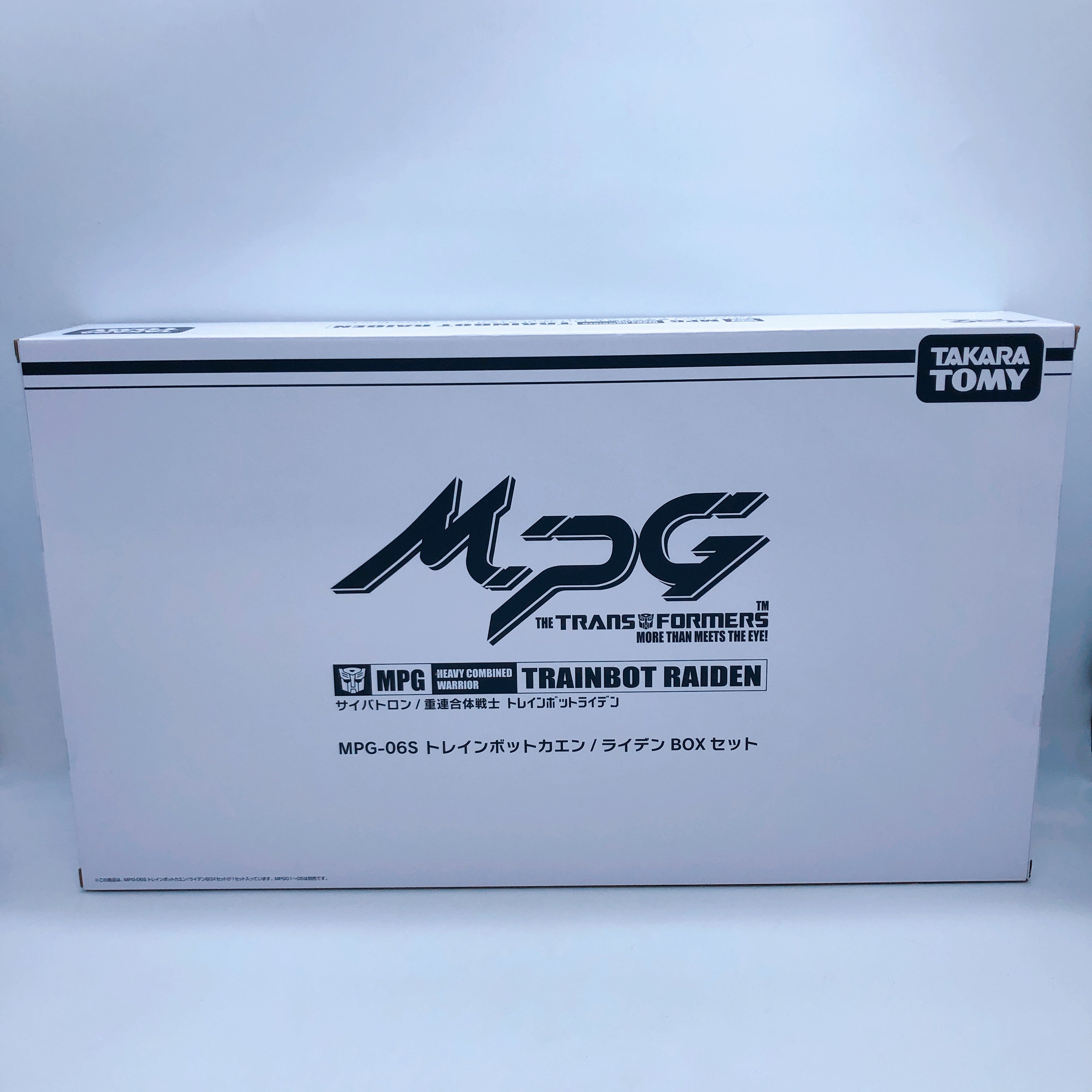 Transformers Masterpiece G MPG-06S Trainbot Kaen Raiden BOX SET Takara Tomy NEW