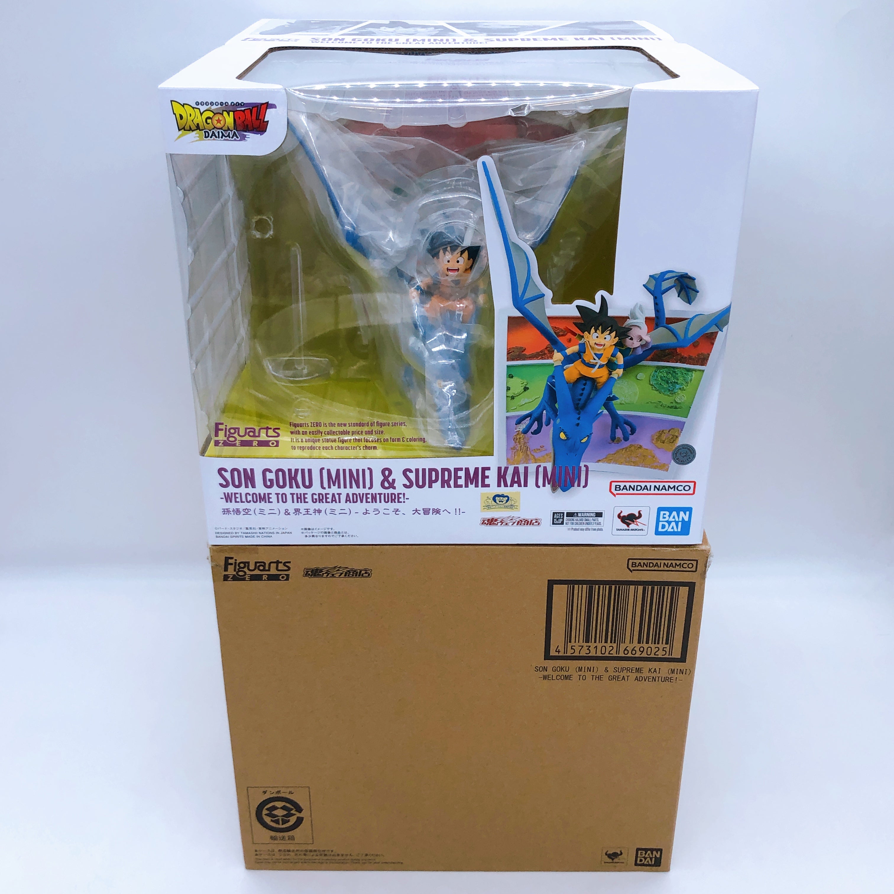 Figuarts Zero Dragon Ball Daima Son Goku (Mini) & Supreme Kai (Mini) BANDAI