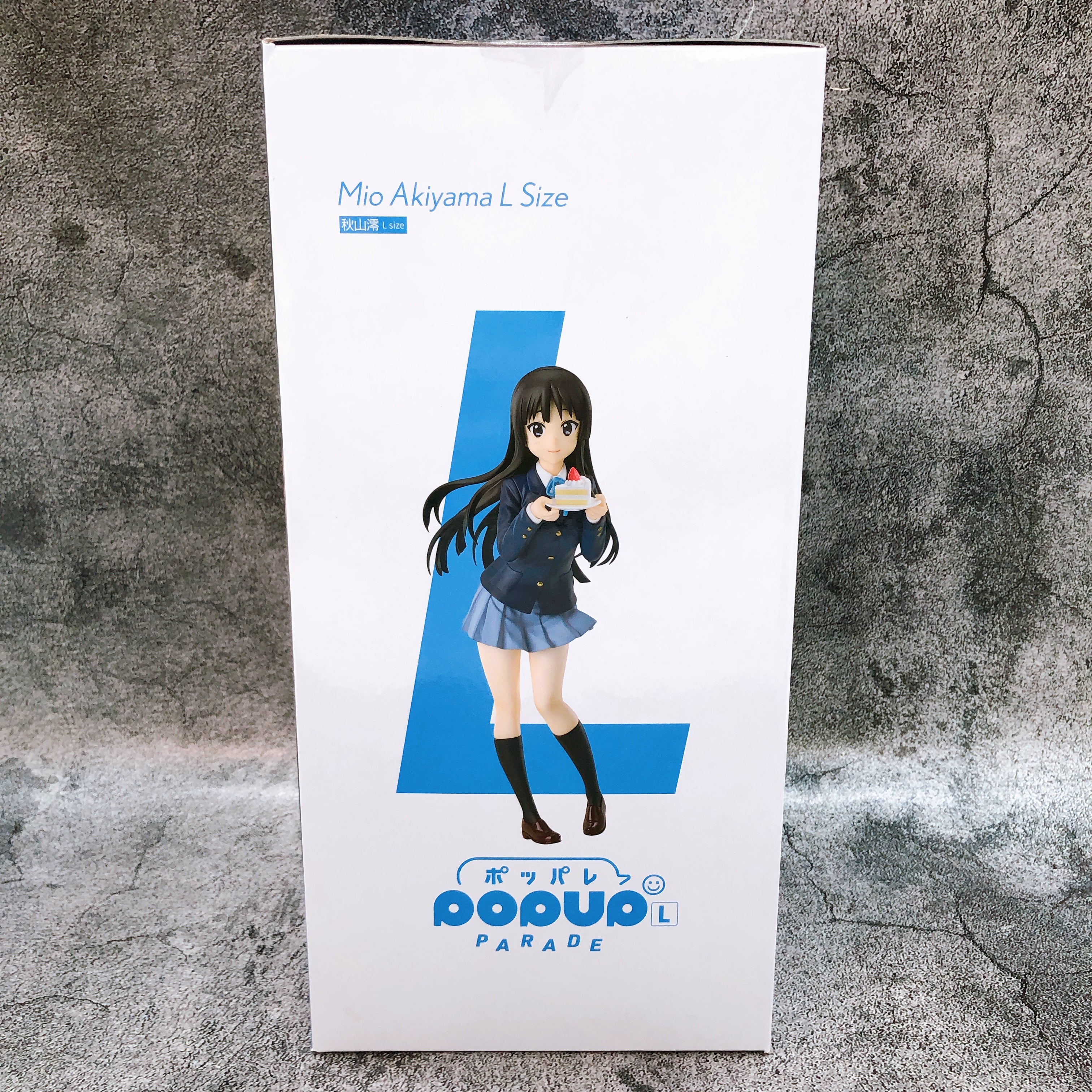K-ON! Mio Akiyama L size Pop Up Parade Figure Good Smile Company AUTHENTIC Japan