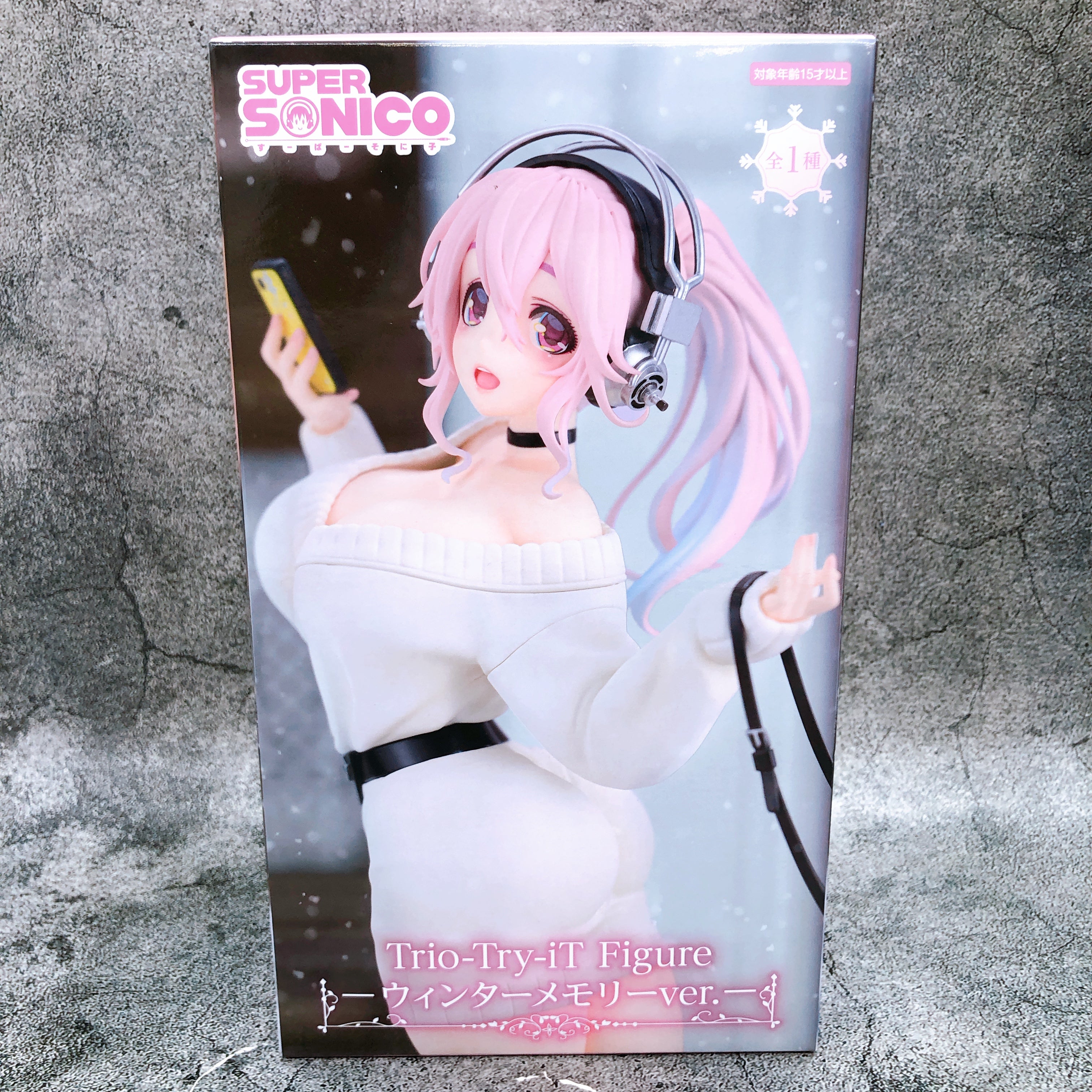 Super Sonico Winter Memory ver. Trio-Try-iT Figure FuRyu Japan NEW FASTSHIP